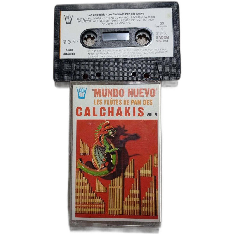 K7 Audio - "Mundo Nuevo" Les Flûtes de Pan des Calchakis
