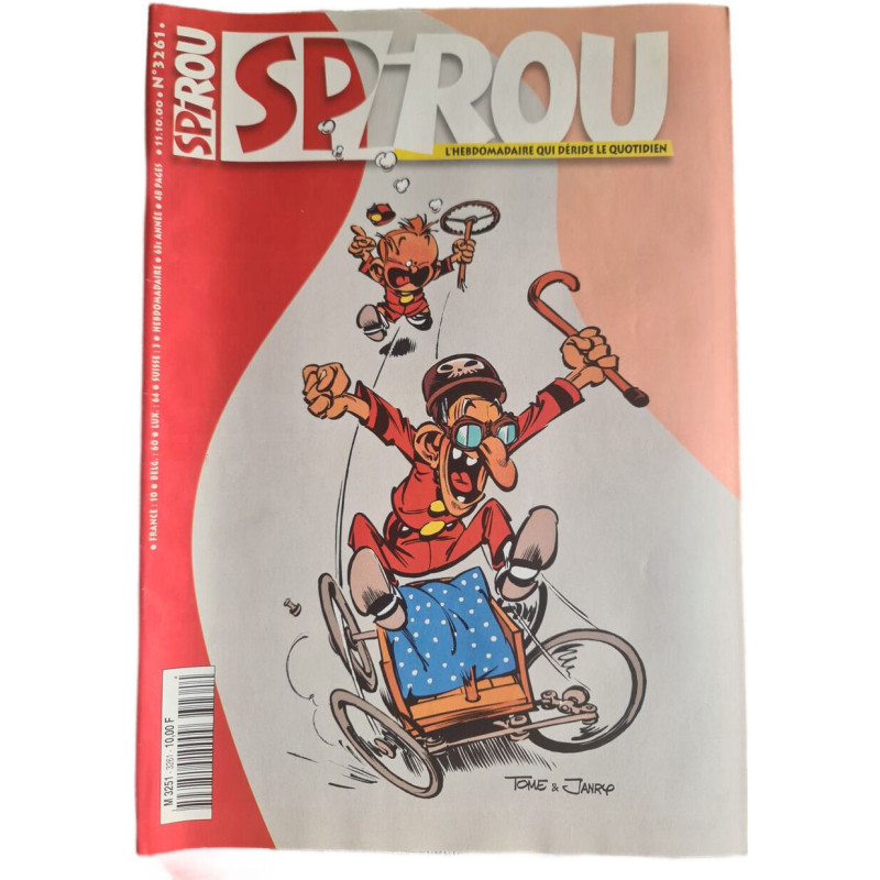 Spirou l'hebdomadaire qui deride le quotidien nº 3261