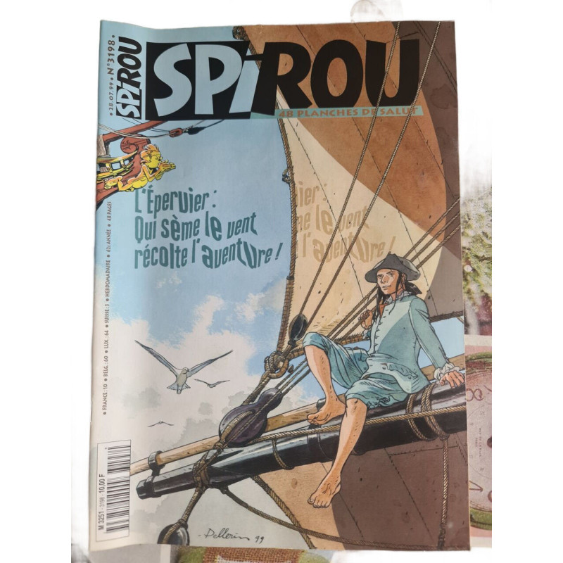 Spirou 48 plances de salut nº 3198