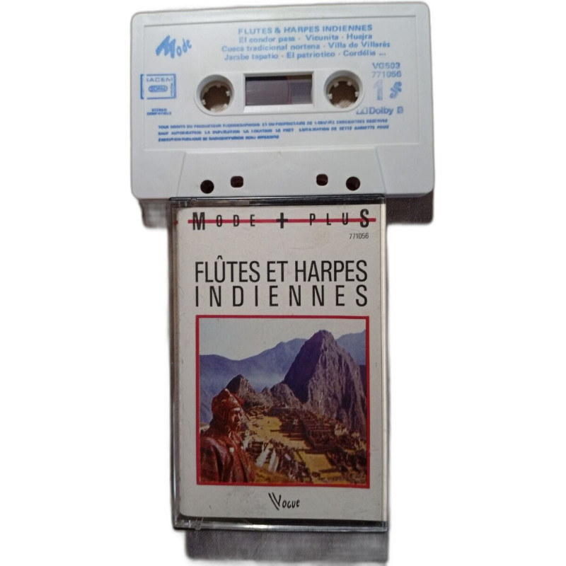 K7 Audio - Flûtes et harpes indiennes