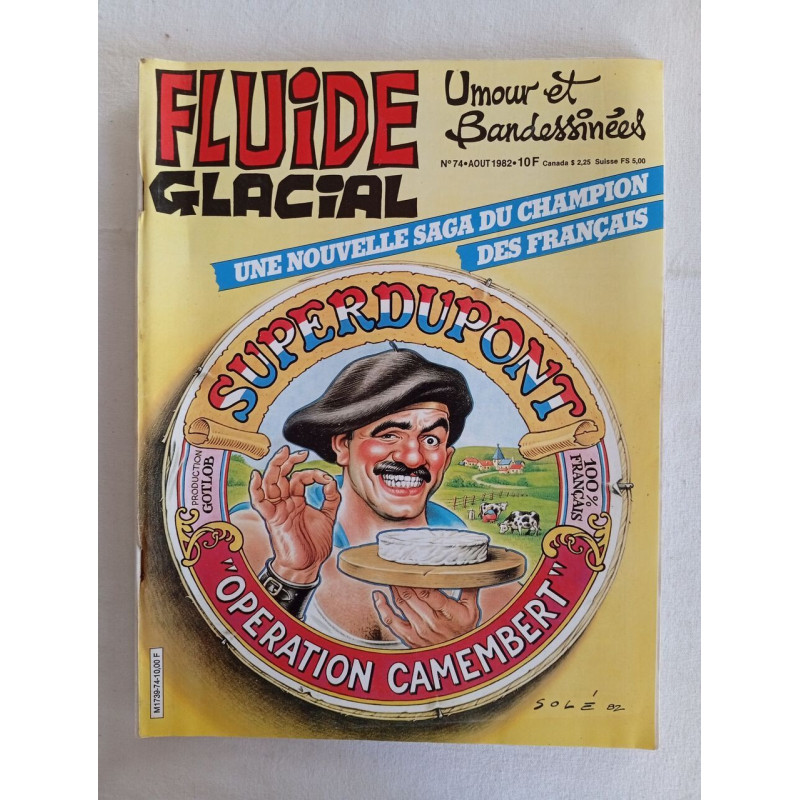 Fluide Glacial /n°74 / Août 1982