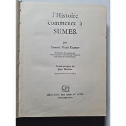 L'Histoire commence à Sumer