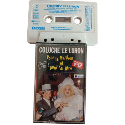 K7 Audio - Coluche le luron pour le meilleur et pour le rire