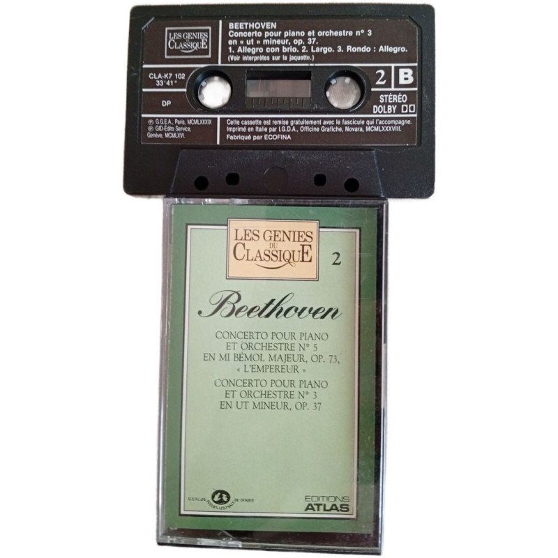 K7 Audio - Concerto pour piano et orchestre n° 5 en mi bémol...