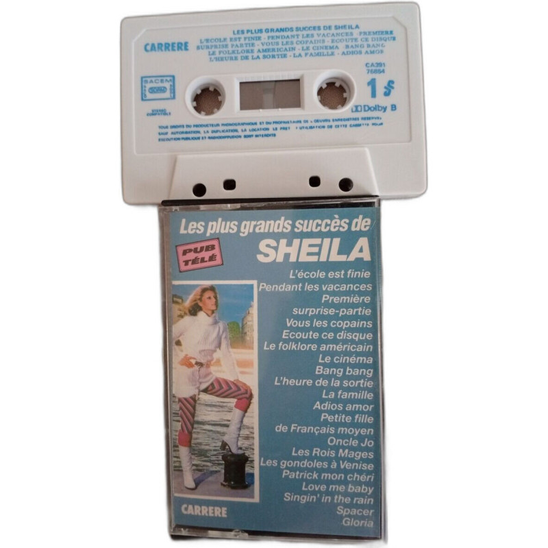 K7 Audio - Les plus grands succès de Sheila