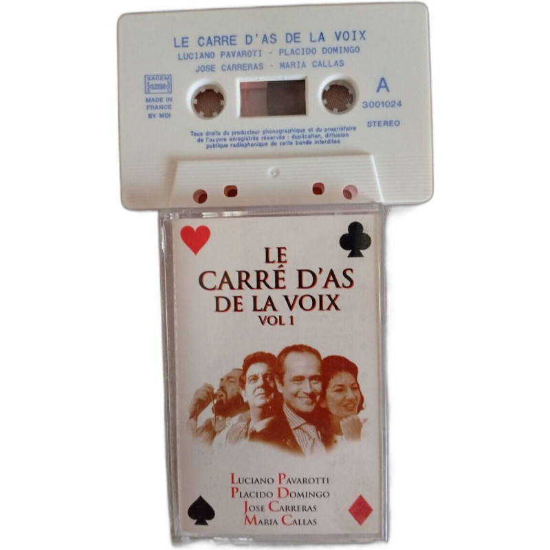 K7 Audio - Le Carré d'as de la voix