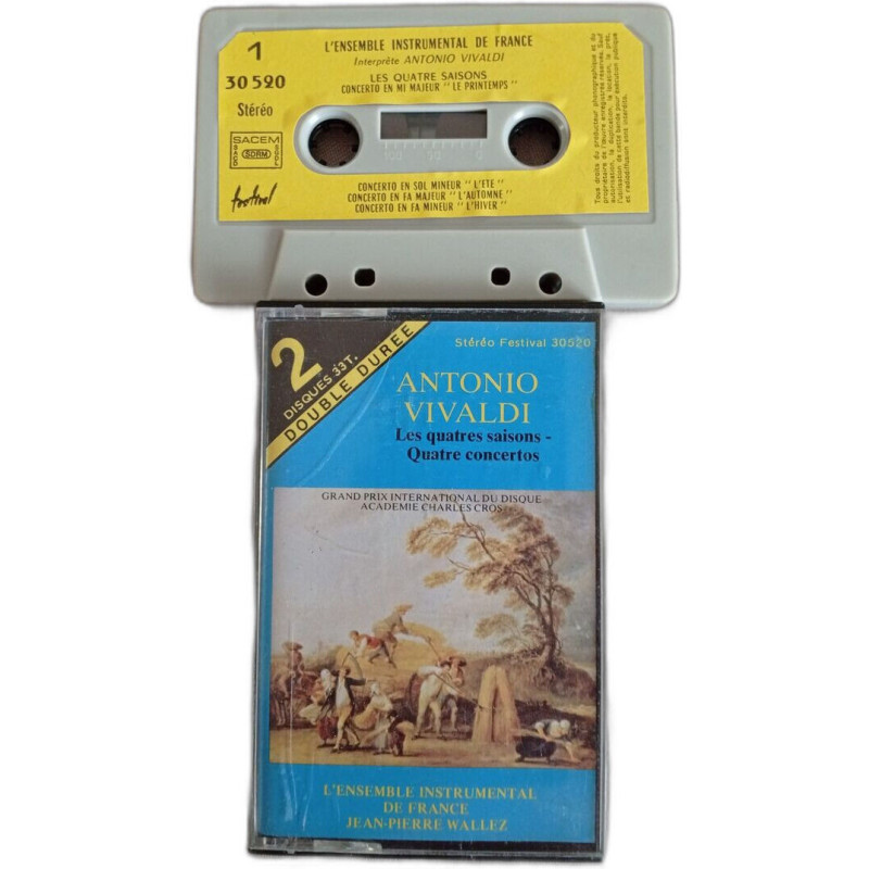 K7 Audio - Les quatre saisons - Quatre concertos
