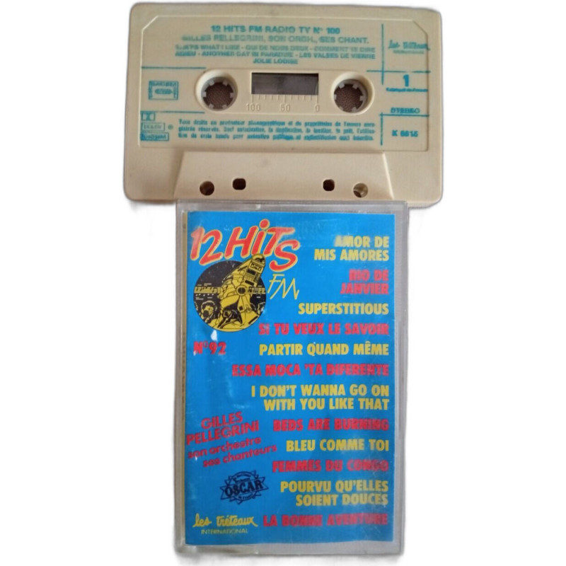 K7 Audio - 12 Hits FM Radio TV N° 100