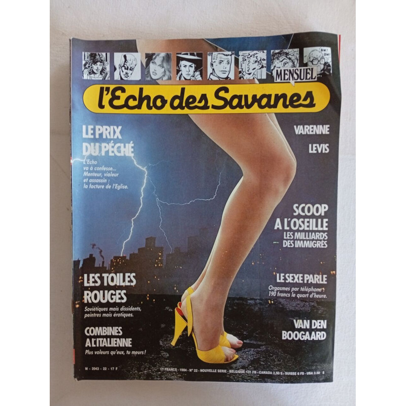 L'Écho des Savanes / n°22 / Septembre 1984