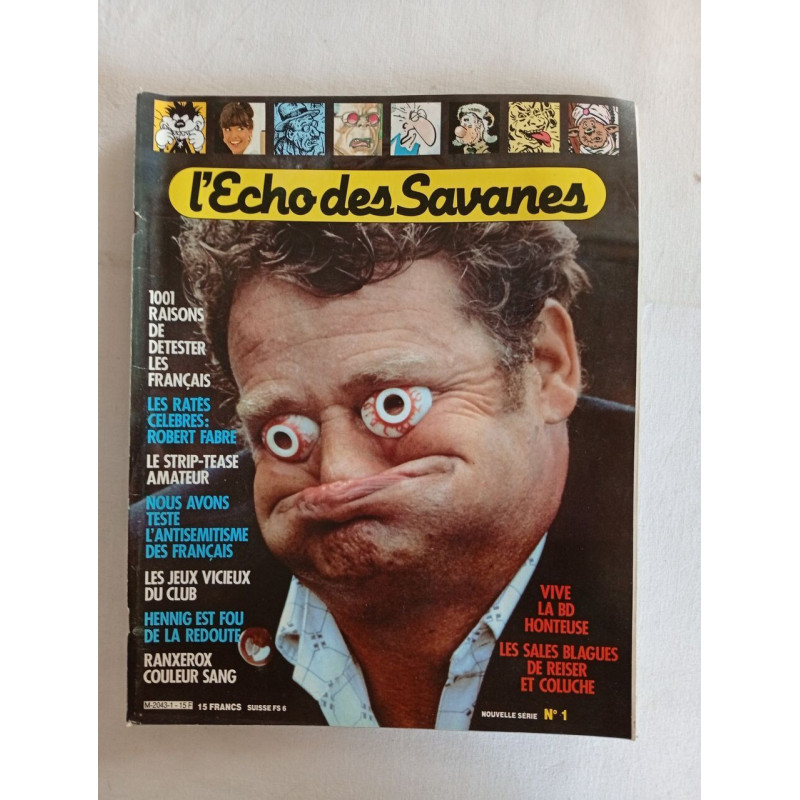 L'Echo des Savanes / n°01 / Octobre / Novembre 1982