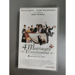 Vhs - 4 Mariages et 1 Enterrement