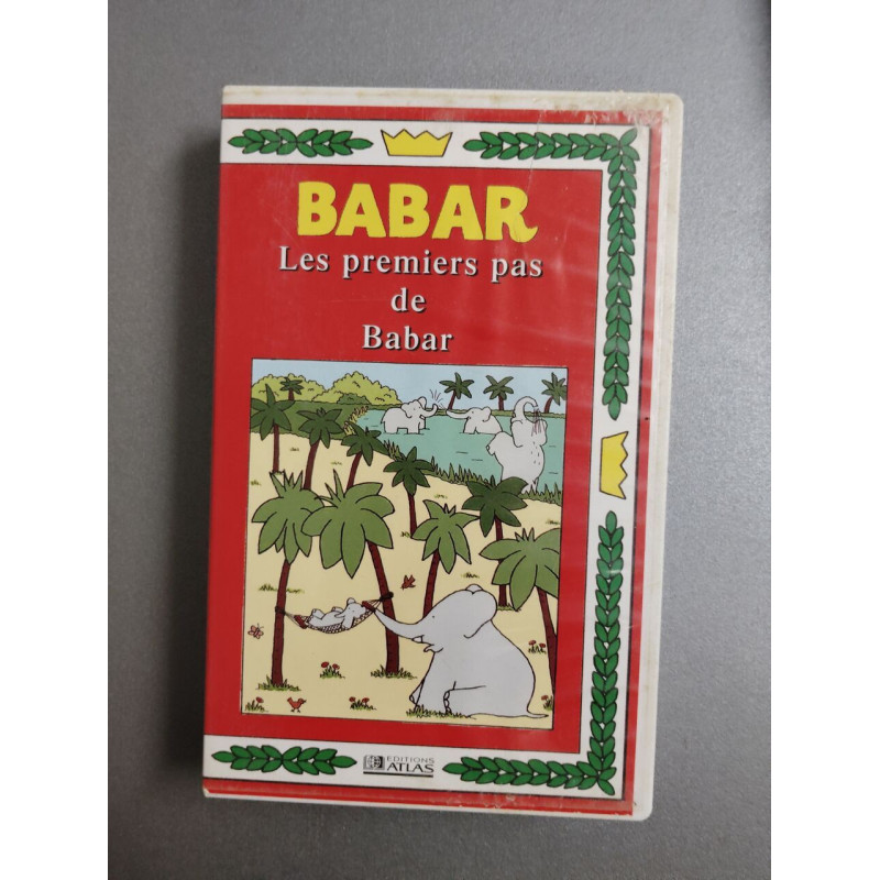 Vhs - Babar les premiers pas de Babar
