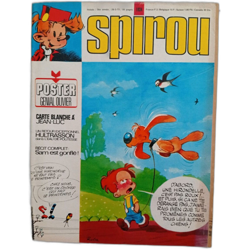 Spirou N.1824 - Mars 1973
