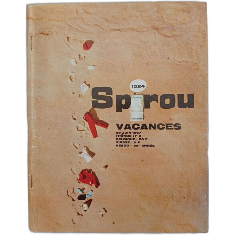 Spirou Vacances N.1524 - Juin 1967