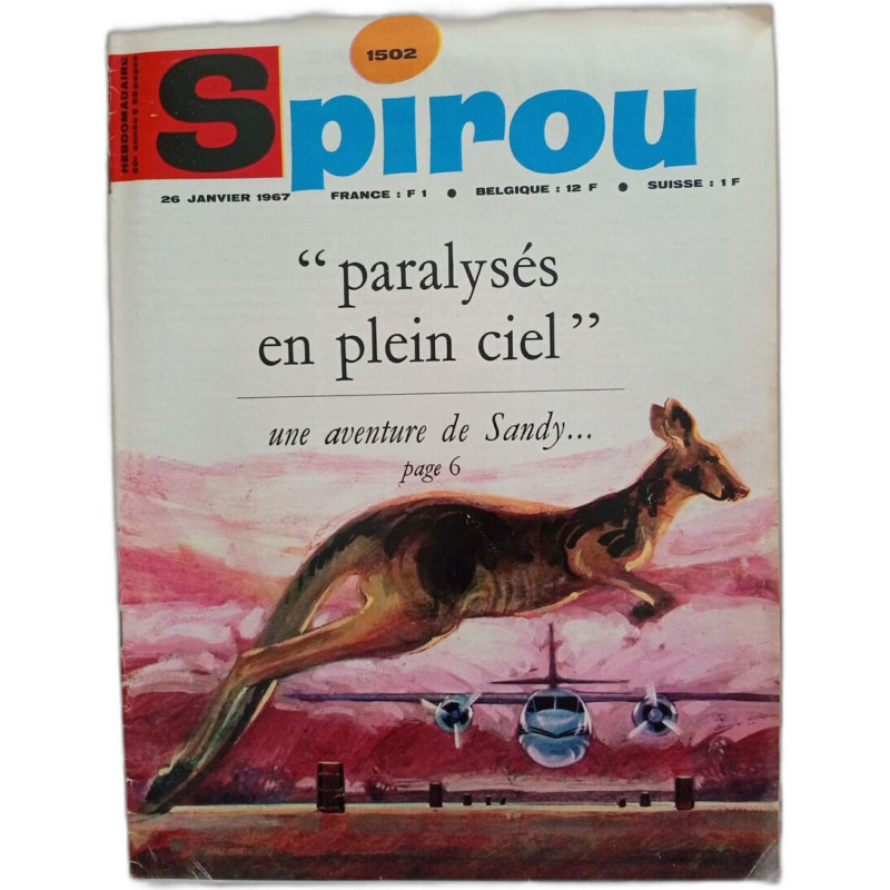 Spirou N.1502 - Janvier 1967