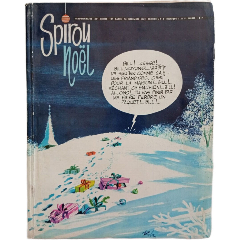 Spirou Noël - Decembre 1965
