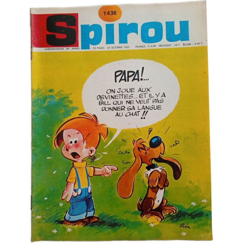 Spirou N.1436 - Octobre 1965