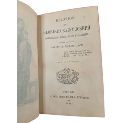 Dévotion au glorieux Saint Joseph