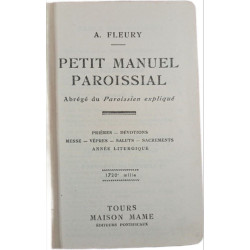Petit manuel paroissial