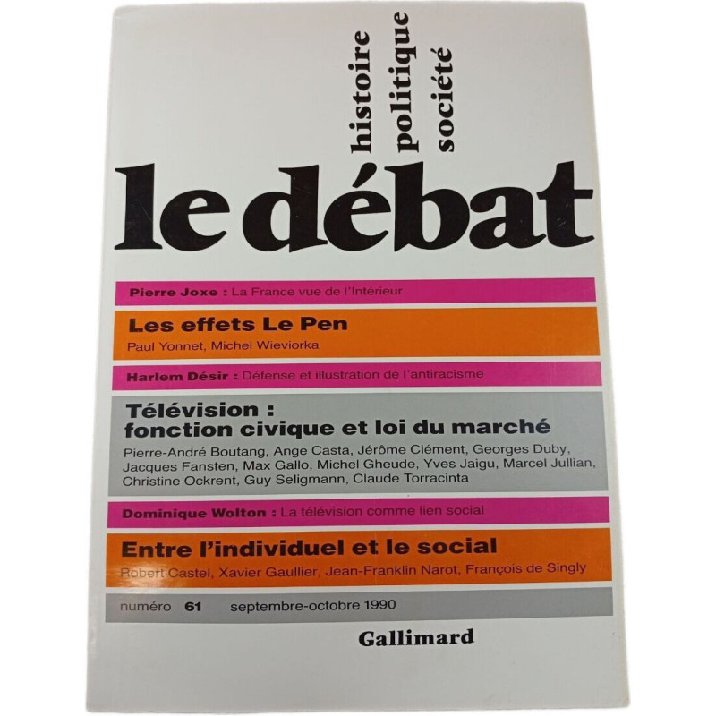 Le débat n°61