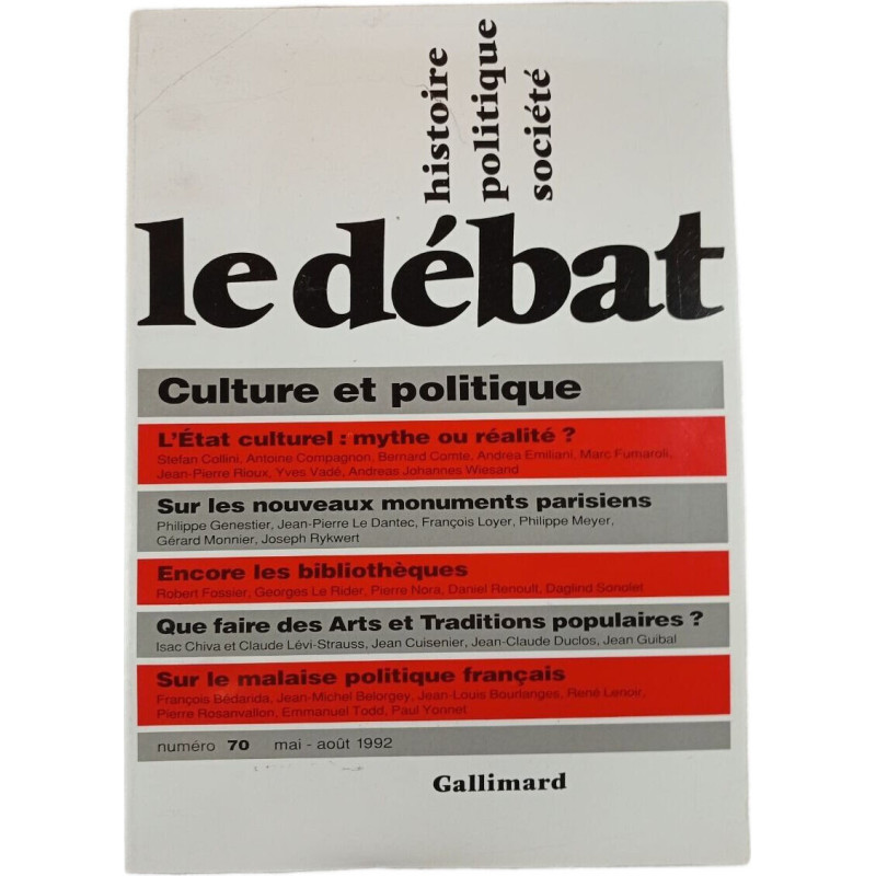 Le débat n°70