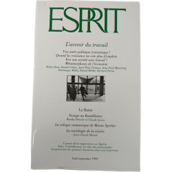 L'avenir du travail - L'avenir du travail - Août-Septembre 1995