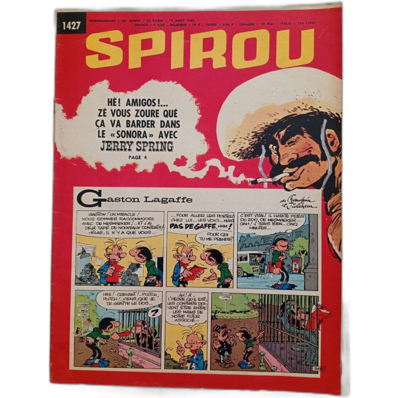 Spirou N.1427 - Aout 1965