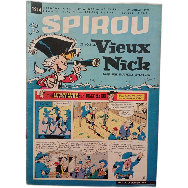 Spirou N.1214 - Juillet 1961