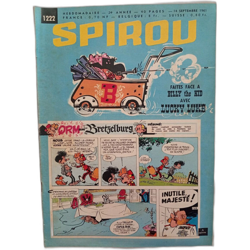 Spirou N.1222 - Septembre 1961