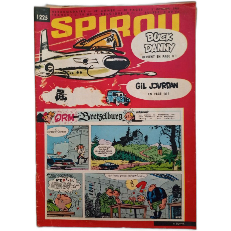 Spirou N.1225 - Octobre 1961