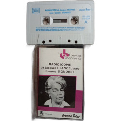 K7 Audio - Radioscopie de Jacques Chancel avec Simone Signoret