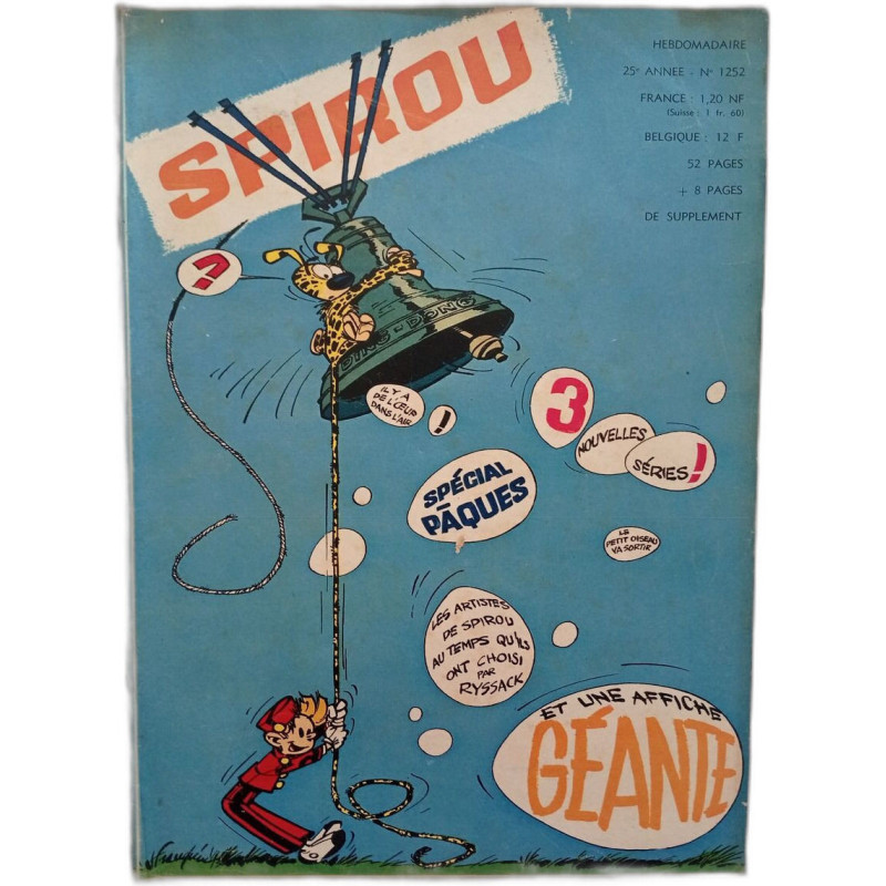 Spirou N.1252 - 1962