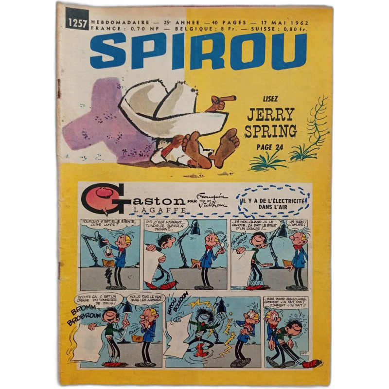 Spirou N.1257 - Mai 1962