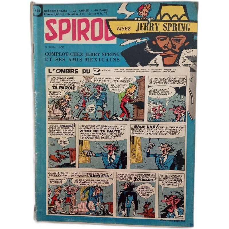 Spirou N.1156 - Juin 1960