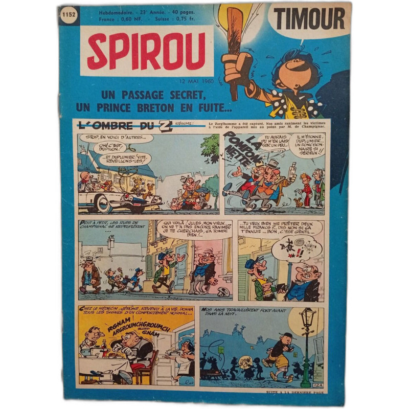 Spirou N.1152 - Mai 1960
