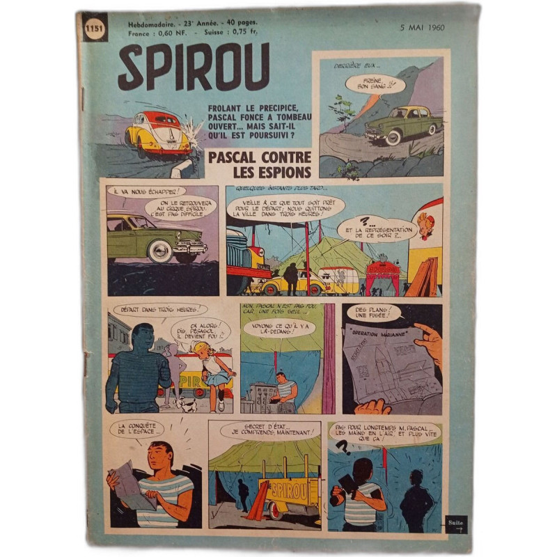 Spirou N.1151 - Mai 1960