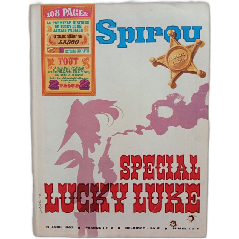 Spirou spécial Lucky Luke - Avril 1967