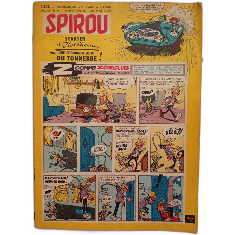 Spirou N.1102 - Mai 1959