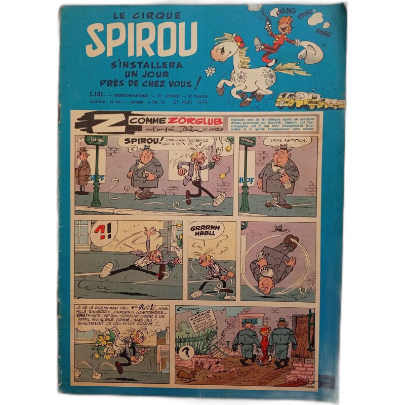 Spirou N.1101 - Mai 1959