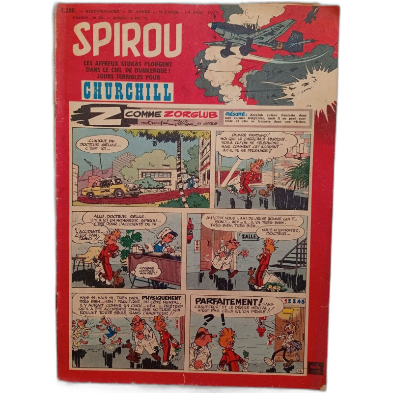 Spirou N.1100 - Mai 1959