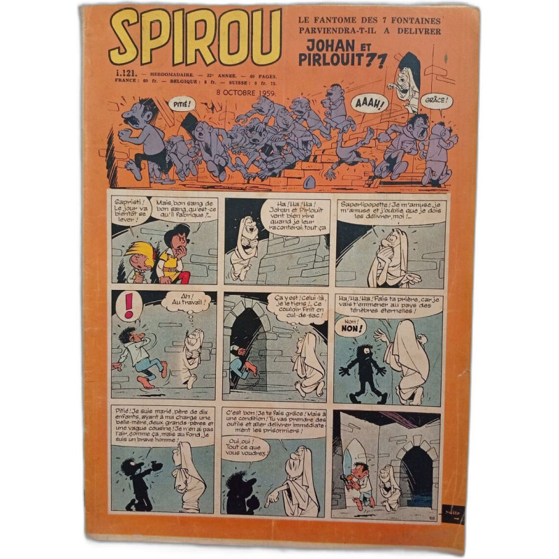 Spirou N.1121 - Octobre 1959
