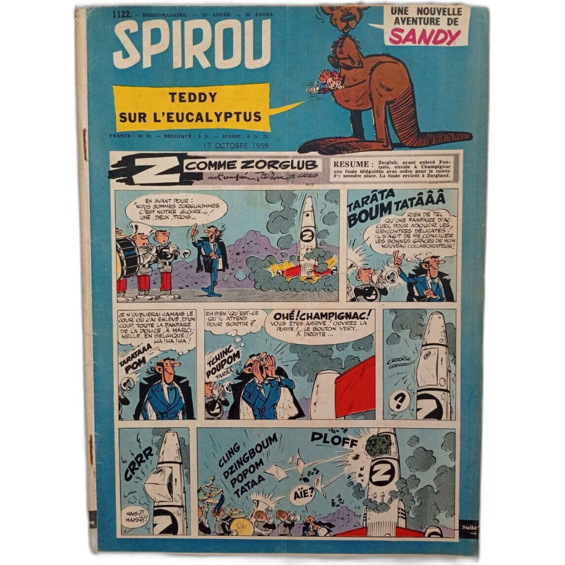 SpirouN.1123 - Octobre 1959