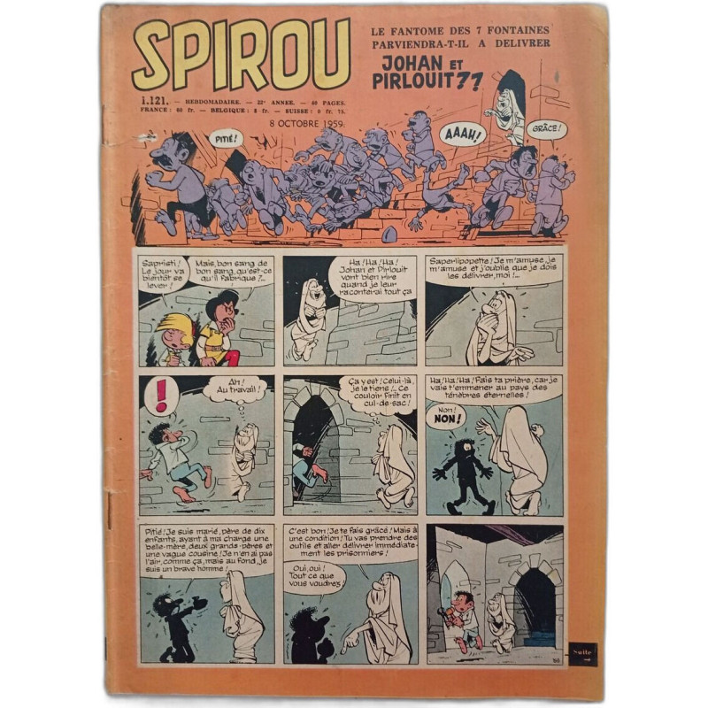 Spirou N.1121 - Octobre 1959