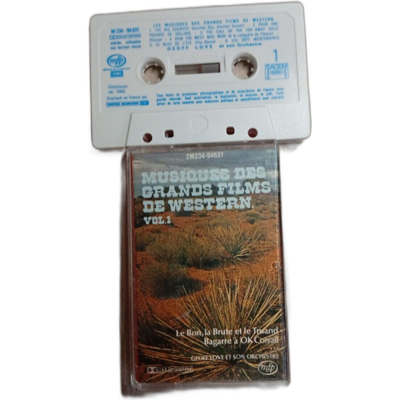 K7 Audio - Musiques des grands films de western. Vol.1