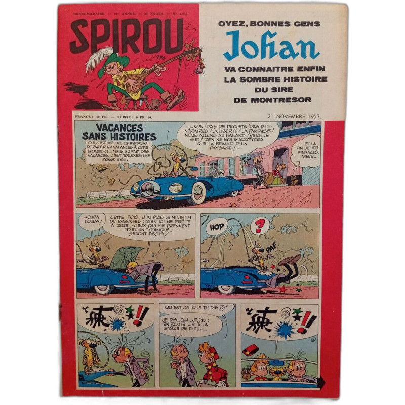Spirou N.1023 - Novembre 1957
