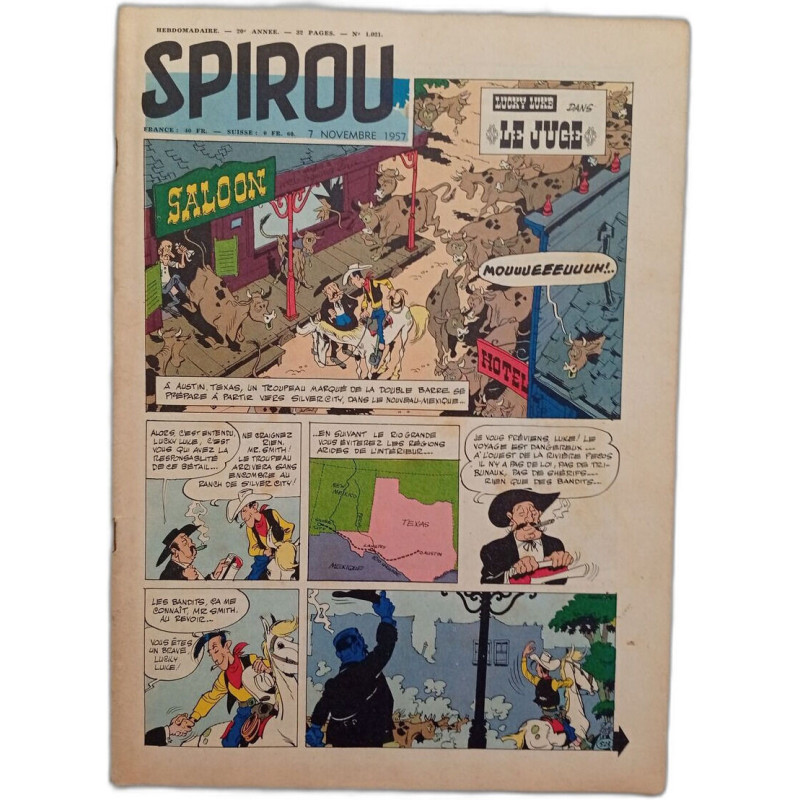 Spirou N.1021 - Novembre 1957