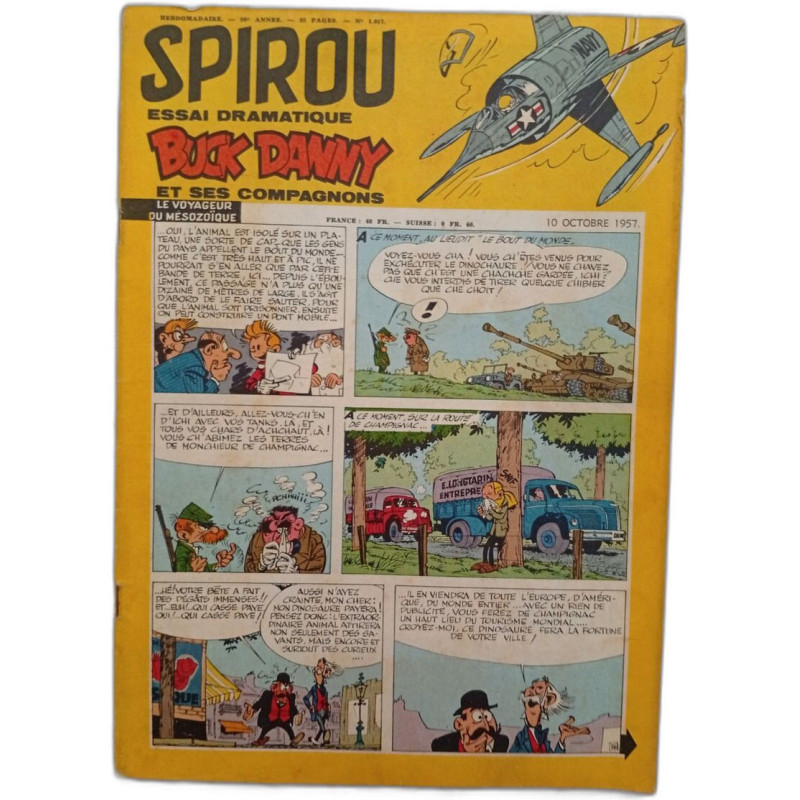 Spirou N.1017 - Octobre 1957