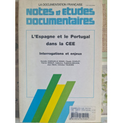 L'Espagne et le Portugal dans la CEE. Interrogations et enjeux