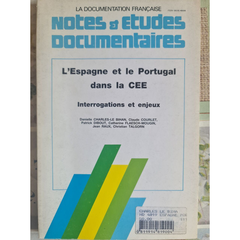 L'Espagne et le Portugal dans la CEE. Interrogations et enjeux