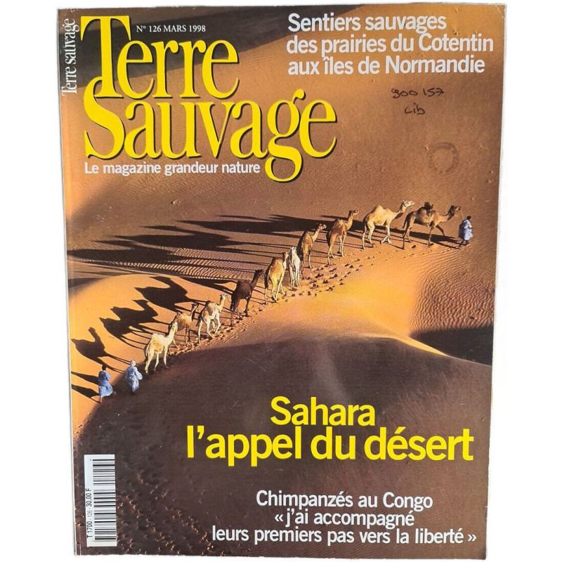 Terre Salvage nº 126 1998 Sahara l'appel du désert